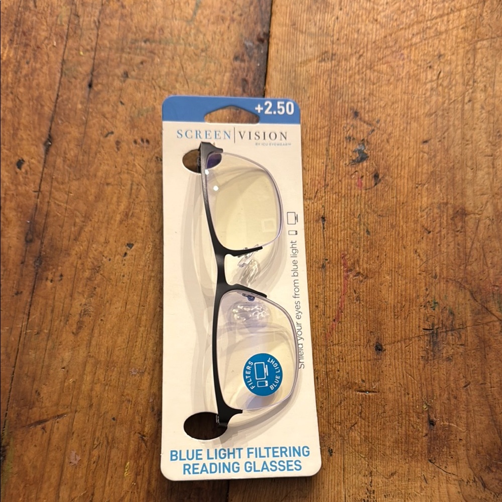 Black Blue Light Filtering Glasses